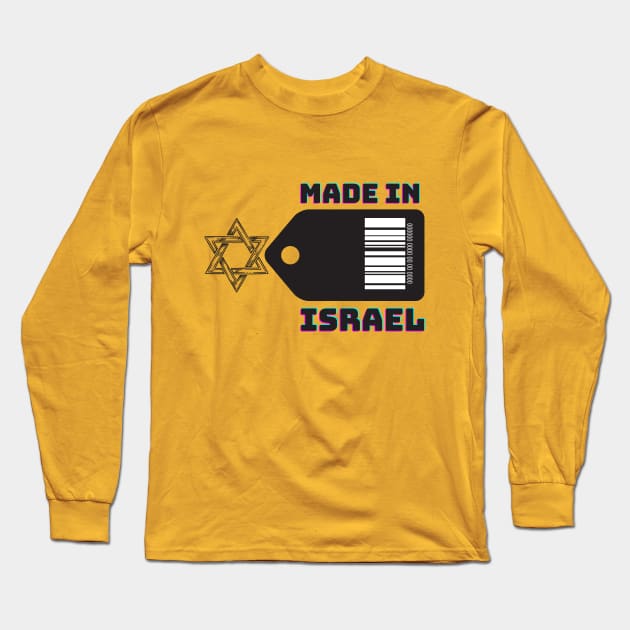 MADE IN ISRAEL Long Sleeve T-Shirt by O.M design